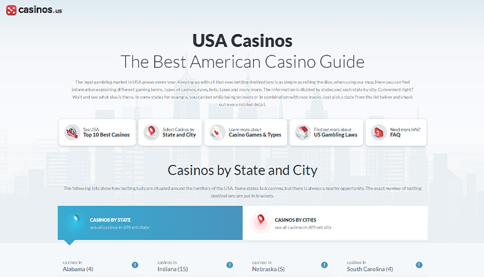 New look casinos us