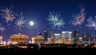 High season in Las Vegas casinos before the Independence Day